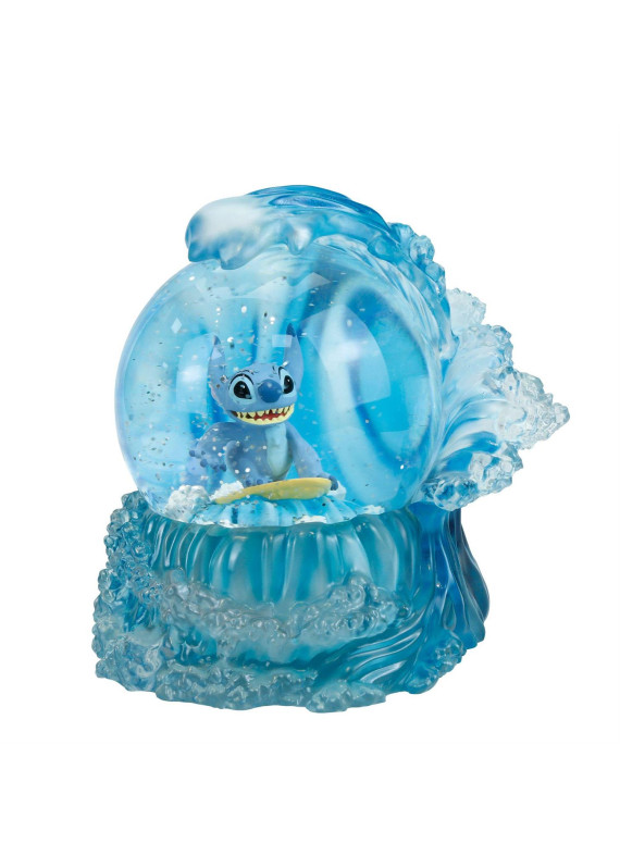 小魔星 史迪仔 史迪奇 星際寶貝 Disney Showcase Enesco 海藍 滑浪 水晶球 擺設