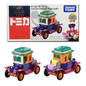 愛麗絲 夢遊仙境 穿越魔鏡  瘋帽子 特別限定 老爺車 Tomy Tomica 車仔